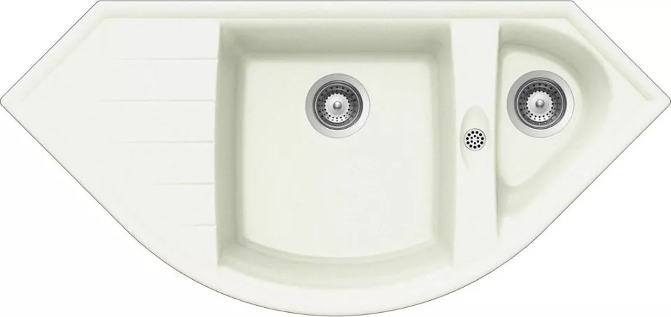 

Мойка Genius 90С Cristalite альпина