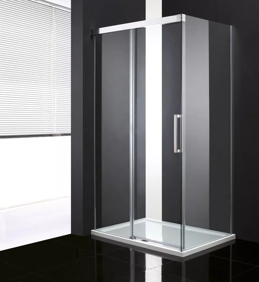 

Душевой уголок Cezares Premier soft 120х90 хром стекло прозрачное