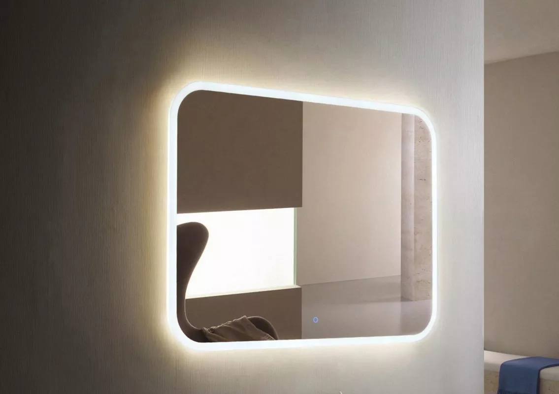 

Зеркало с LED подсветкой Relisan JASMINГл000025177, 90x70