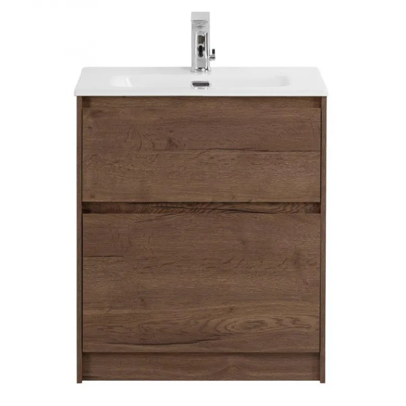

База под раковину напольная BelBagno KRAFT-600-2C-PIA-RT Rovere Tabacco