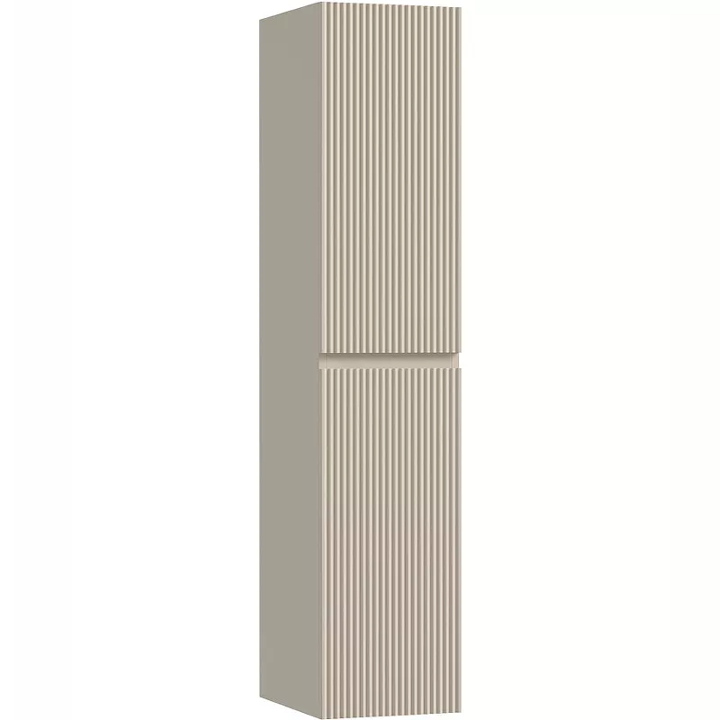 

Шкаф пенал для ванной Sancos Snob R 35 см, универсальный, beige soft