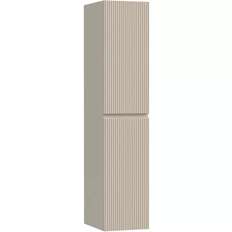 

Шкаф пенал для ванной Sancos Snob T 35 см, универсальный, beige soft