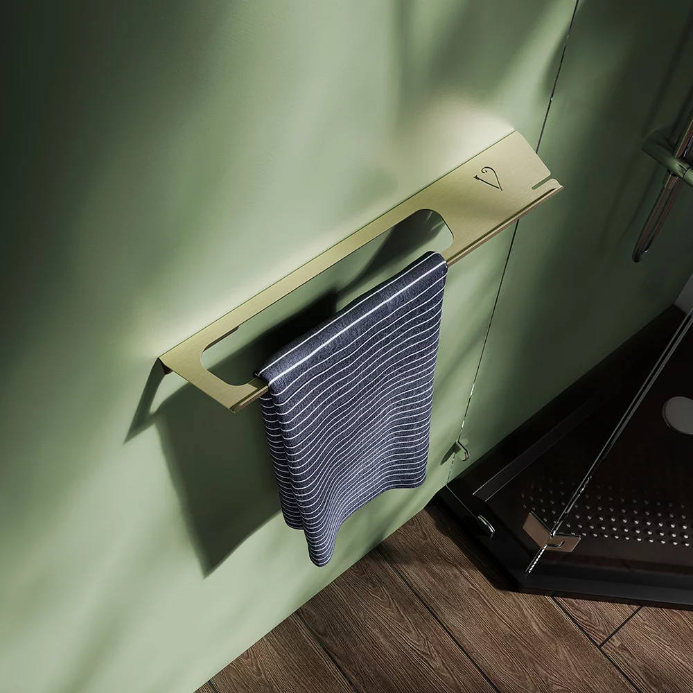 

Полка Veconi Classico CS-G-C9 золото брашинг