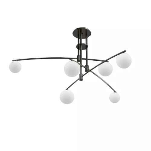 

Люстра на штанге Delight Collection 8119P/6 black