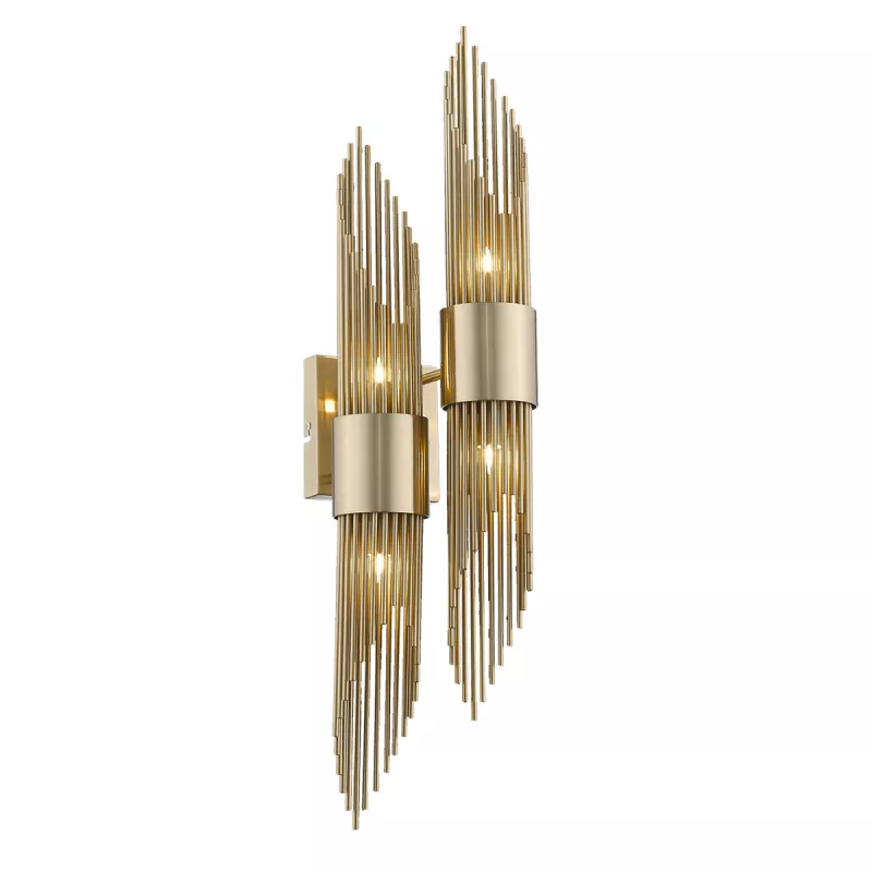 Бра с 3 лампами  Santehnika Room Бра Delight Collection 68069 W68069-4 antique brass
