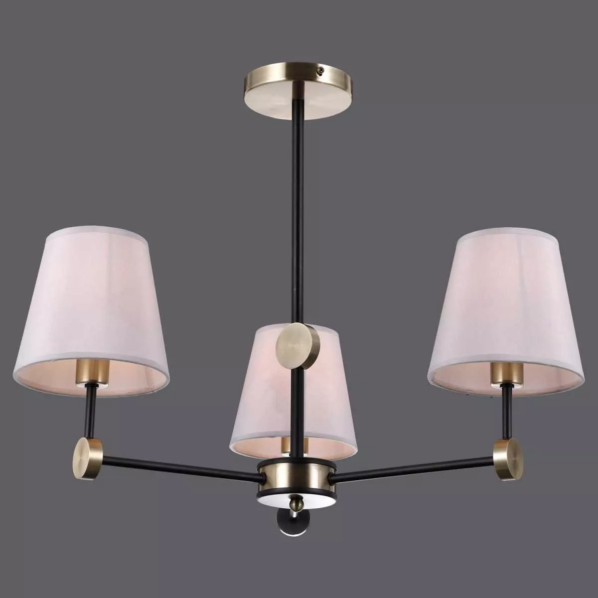 

Люстра Illumico IL0394-3CSQ-24 BK AB CASTOR