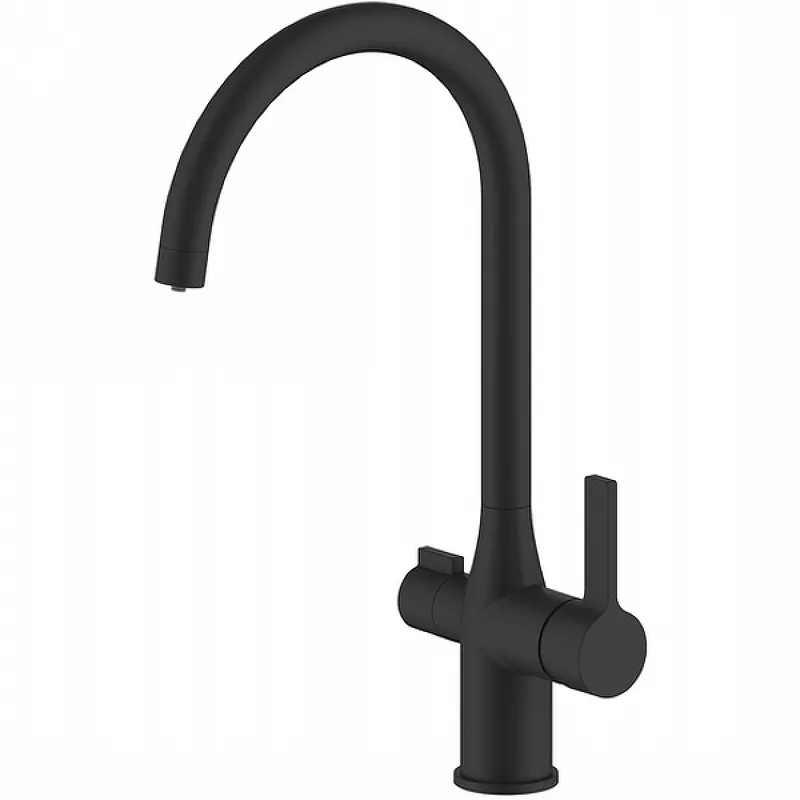 

Смеситель для кухни IDDIS Pure PURBLFJi05 черный матовый