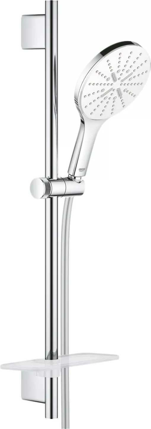 

Душевой гарнитур Grohe Rainshower SmartActive 26592LS0 белая луна