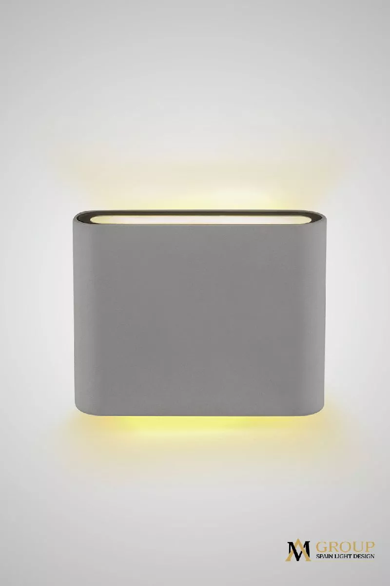 

Уличный настенный светильник AM Group AM243-2X5W WH 4000K