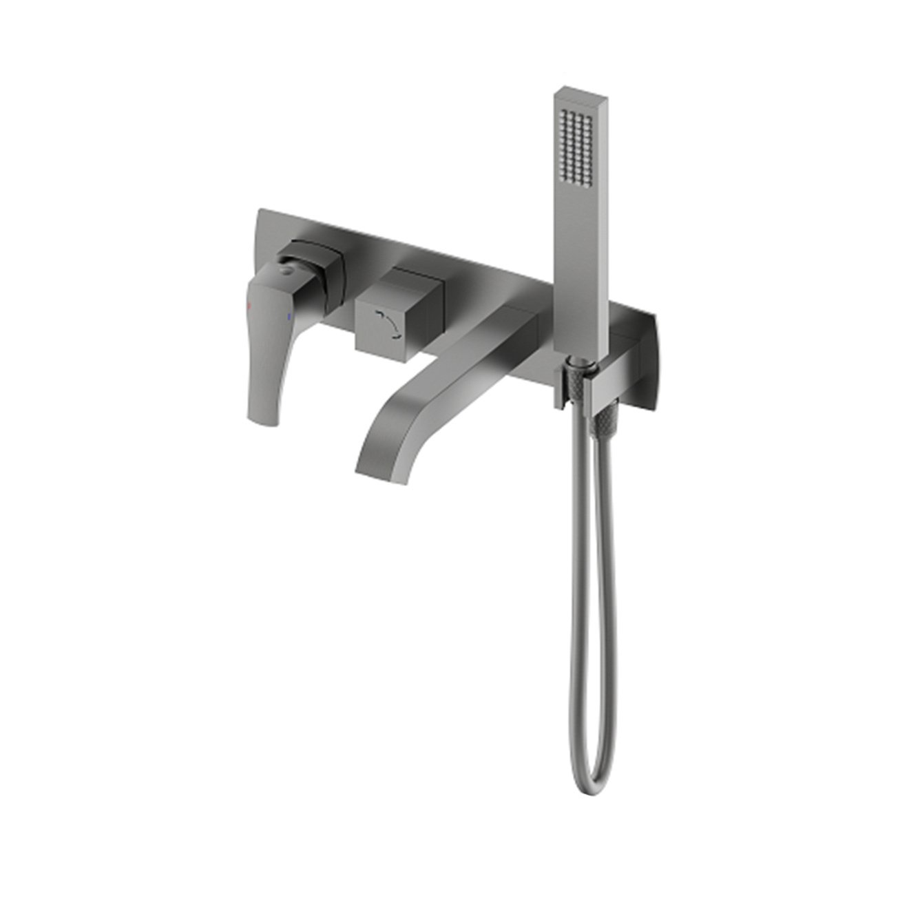 

Встраиваемый смеситель для душа и ванны Wonzon & Woghand Flex WW-88889072-BGM С ВНУТРЕННЕЙ ЧАСТЬЮ, темный графит