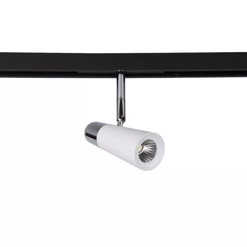 

Трековый светодиодный светильник для магнитного шинопровода Crystal Lux Space CLT 0.33 006 12W WH-CH 4000K