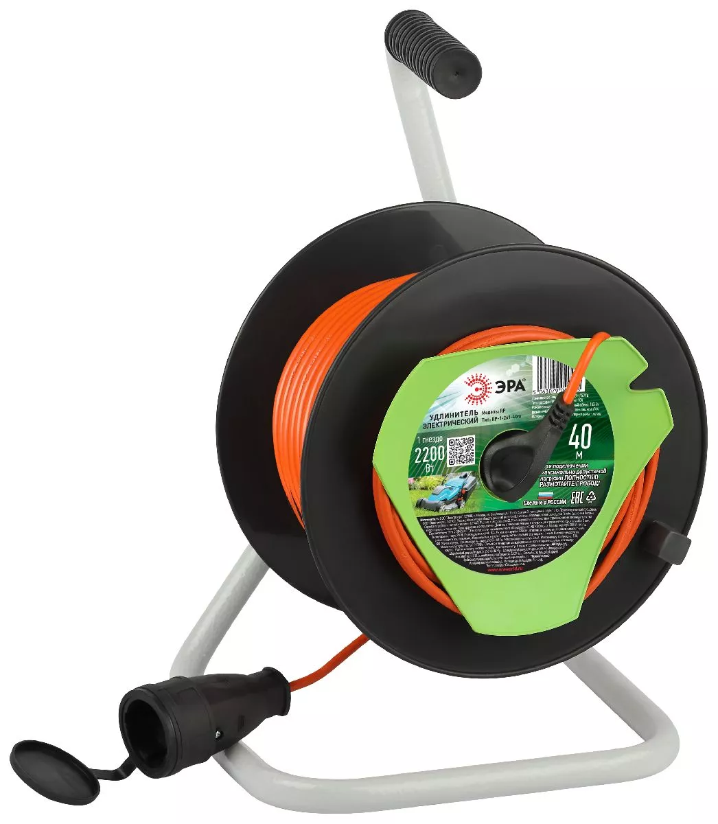 

Удлинитель силовой Эра RP-1-2x1-40m Б0059771