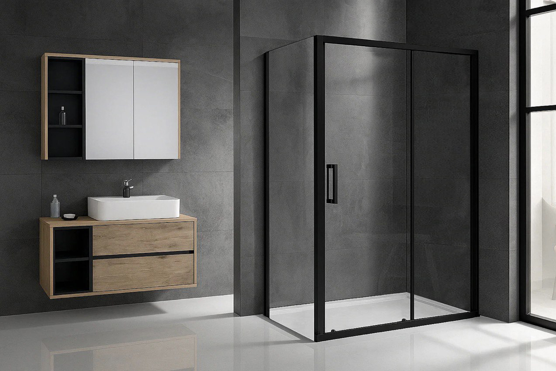 

Душевой уголок ACCORD RB 75165HPS-T-BL 165x75x200 (прозрачное)