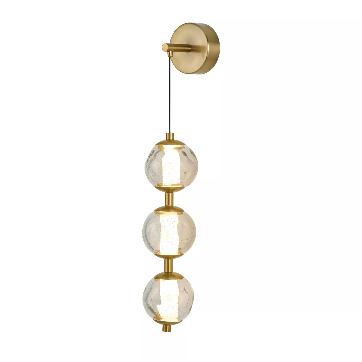 

Бра Delight Collection OB2437 brass/clear