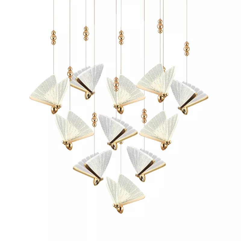 

Подвесной светильник Delight Collection Butterfly OM8201008-11 rose gold