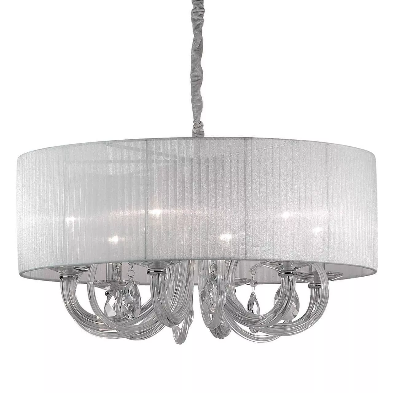 

Подвесная люстра Ideal Lux Swan SP6 Bianco 035826