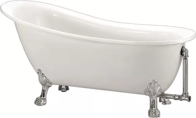 Акриловая ванна BelBagno BB06-1550, цвет белый - фото 1