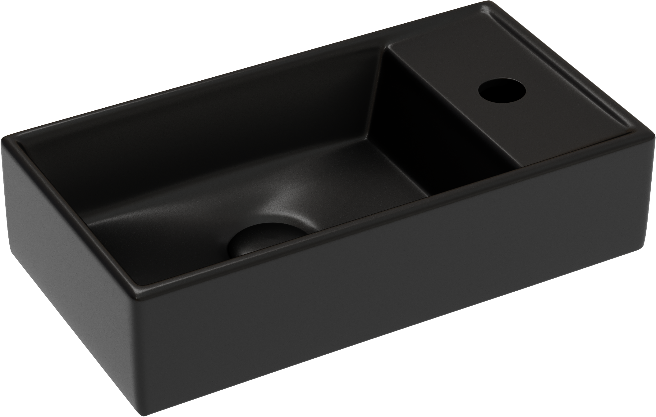 

Раковина маленькая в туалет Ceramicanova Element CN6051LMB черный матовый