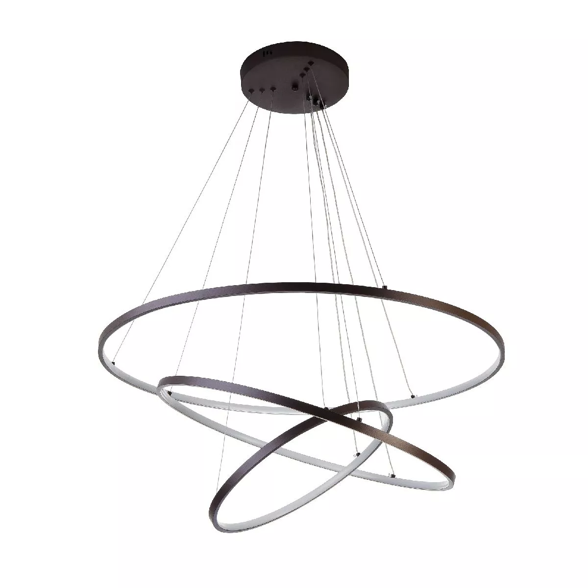 

Подвесная люстра LED4U L5053-80-60-40 BR