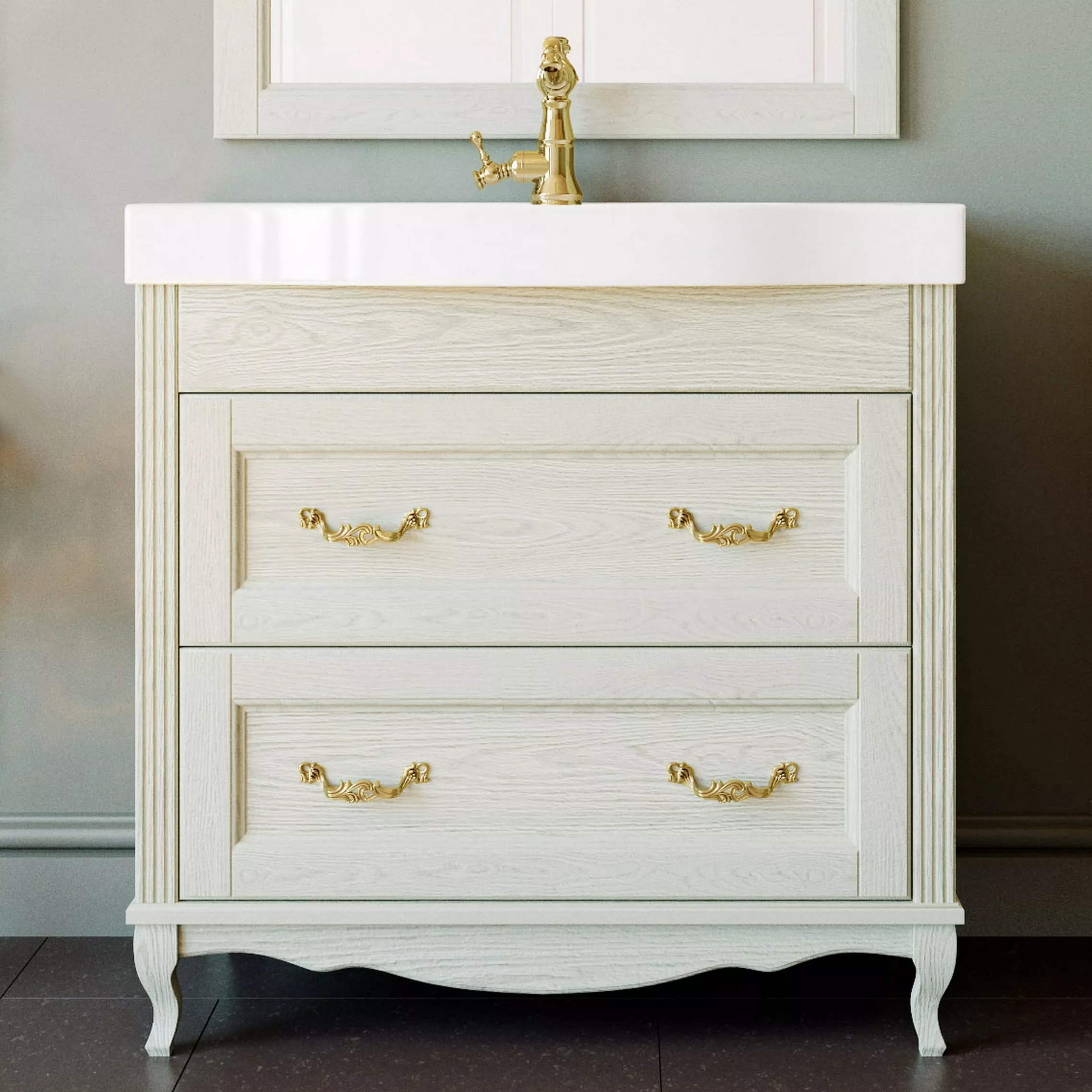 

Тумба под раковину ValenHouse Лиора 88.5 см (L90_ТСЗ)