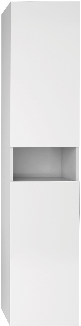 

Шкаф-пенал для ванной Dreja Perfecto 35 L/R белый глянец