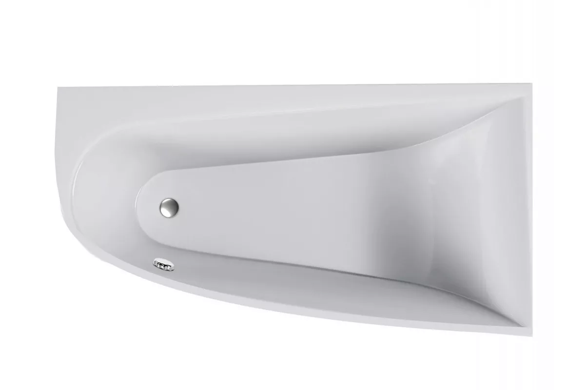 Ванна акриловая Vayer Boomerang 170x90 R белый Гл000009591 - фото 1