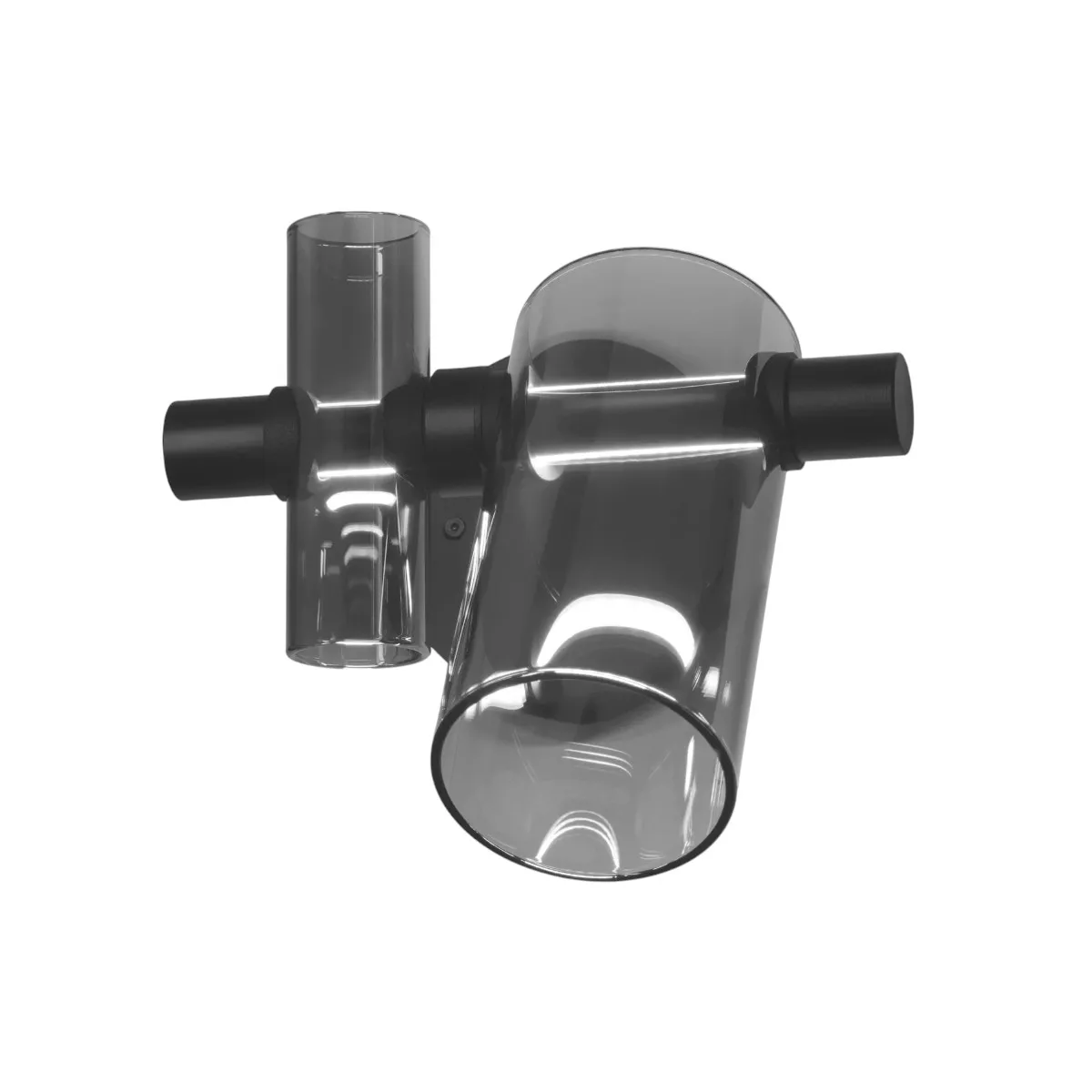 

Настенный светильник Delight Collection 7312W black/smoky