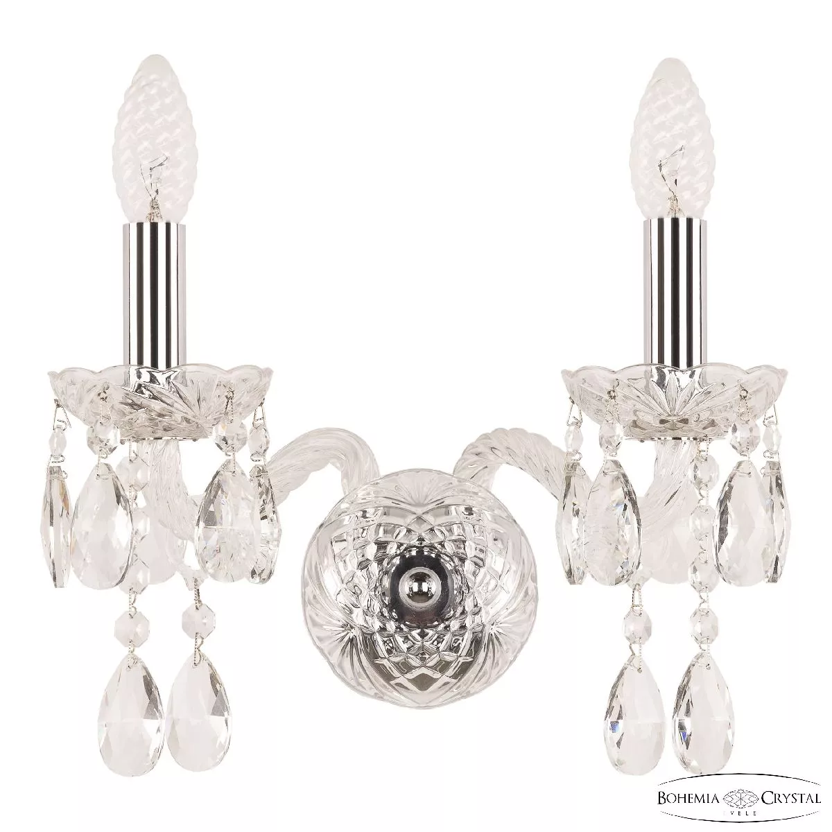 

Бра Bohemia Ivele Crystal 107B/2/141 Ni