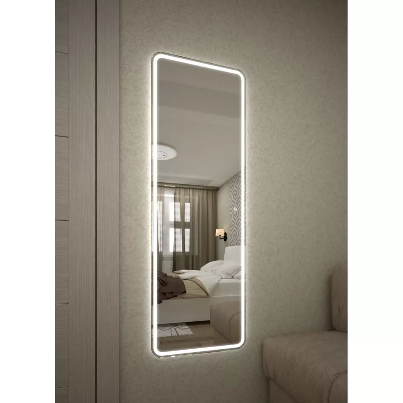 

Зеркало с LED подсветкой Relisan TAFFY Гл000024397, 45,5x135