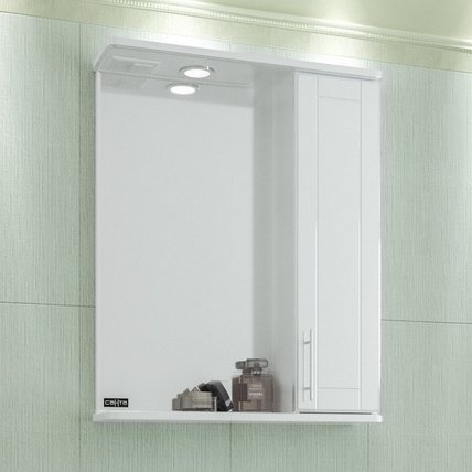 Купить Зеркало в ванную Санта Дублин 59 см (123002)