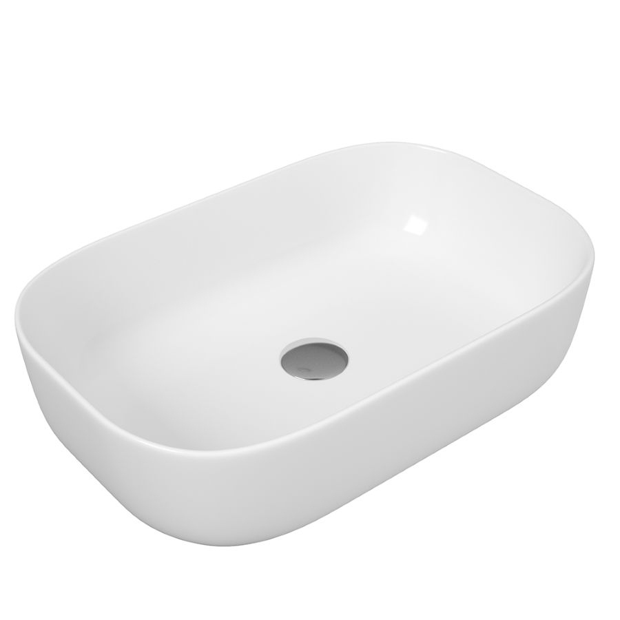 Накладная раковина STWORKI Копенгаген CO50202 60 белая прямоугольная 5948₽