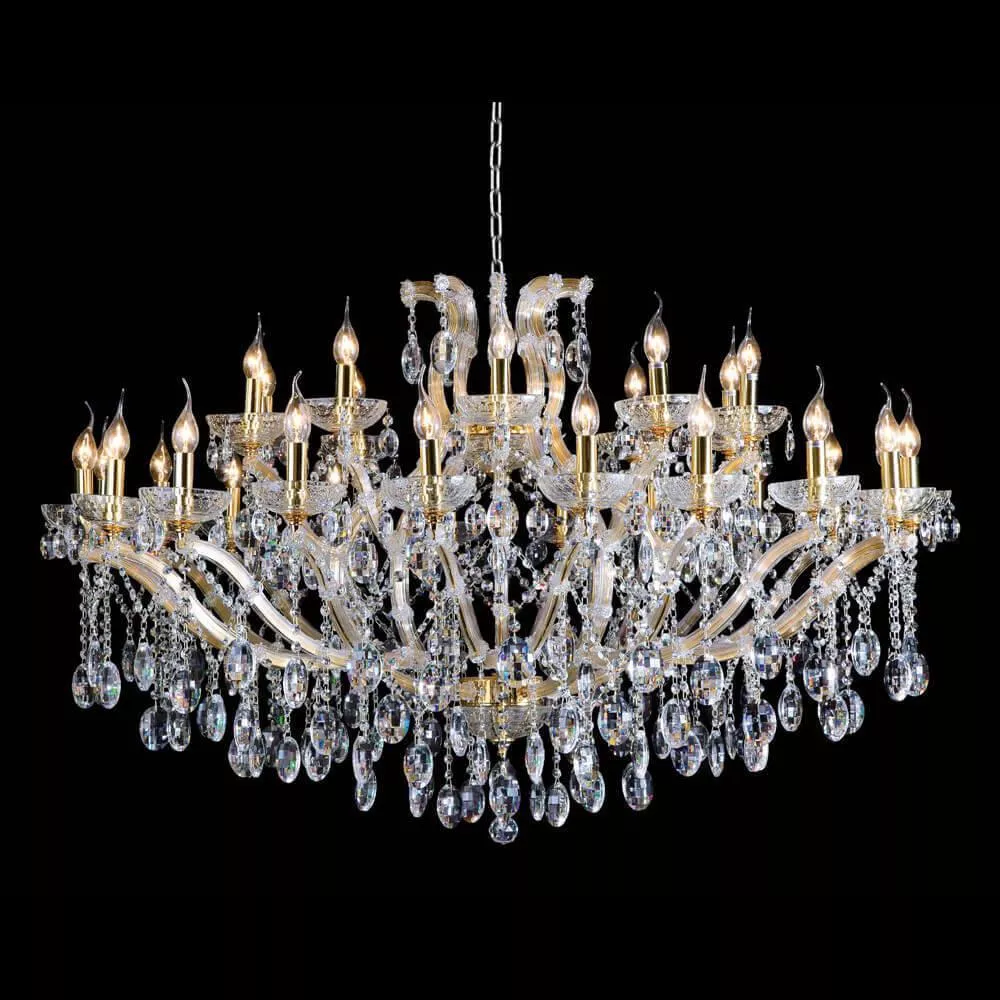 

Подвесная люстра Crystal Lux Hollywood SP20+10 Gold