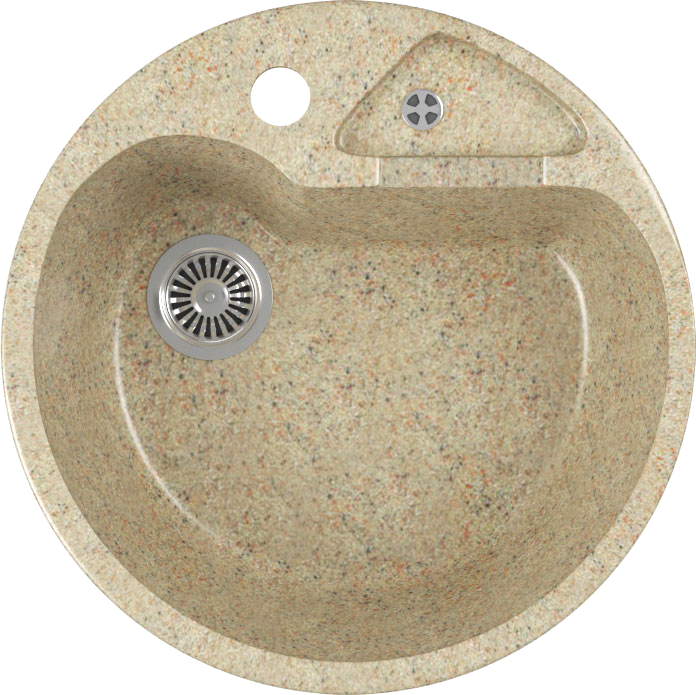 

Мойка кухонная Domaci Бьелла DMC-08K-302 песочная