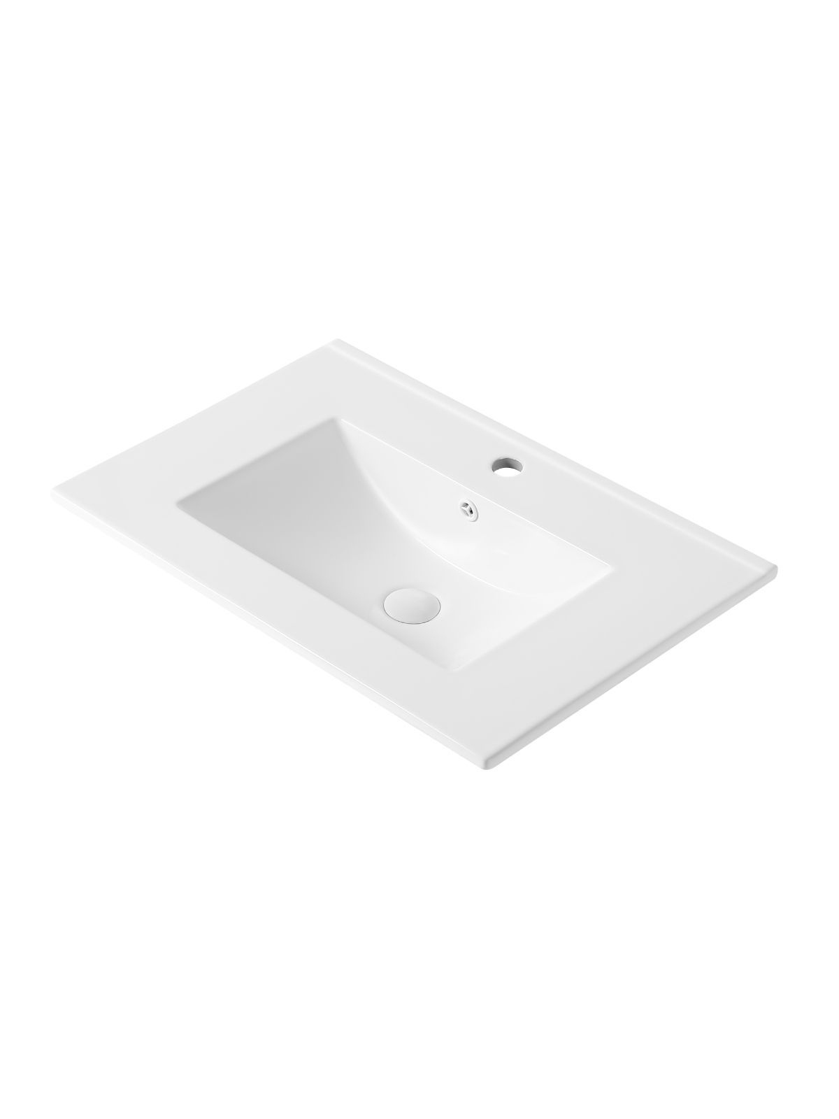 

Раковина встраиваемая санфарфор Orange B03-700W, белая