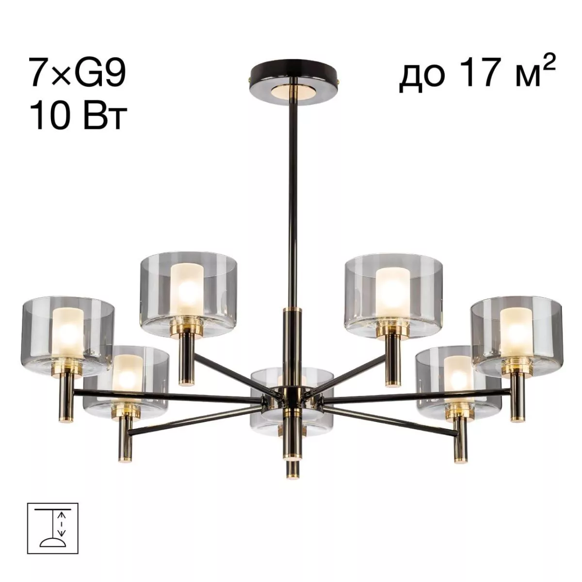 

Люстра на штанге Citilux Elan CL241171