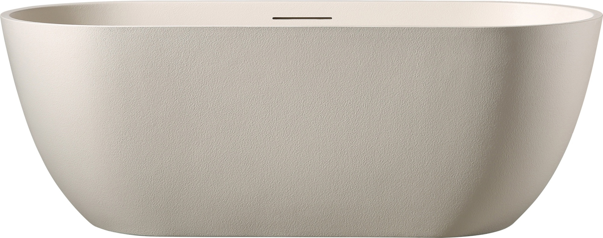 

Ванна из искусственного камня AltroBagno Bruna 090203 170x75 см, отдельностоящая, овальная, на ножках, с донным клапаном, с подголовником