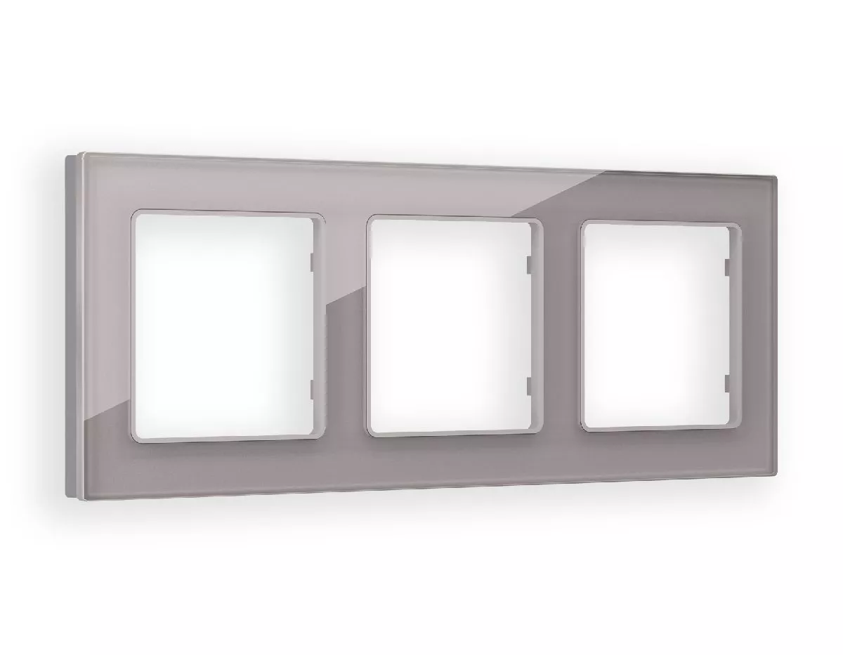 

Рамка трехместная Ambrella Volt Platos AF330503