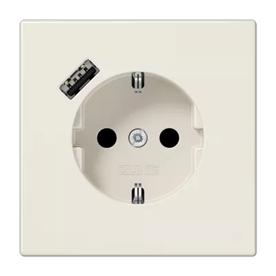 

Розетка 2K+З USB Typ A Jung LS1520-18A