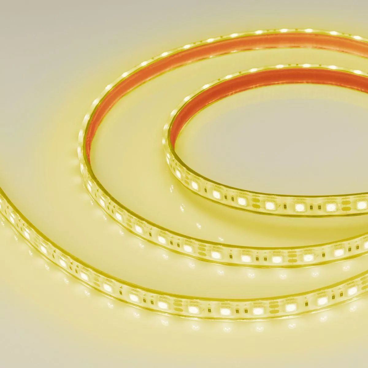 

Светодиодная влагозащищенная лента Arlight 4W/m 60Led/m 5060SMD желтый 5M RTW-PFS-B60-13mm 12V Yellow 036291