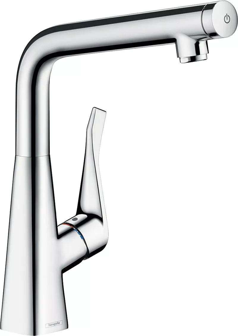 Смесители для кухни  Santehnika Room Смеситель Hansgrohe Metris Select 14883000 для кухонной мойки