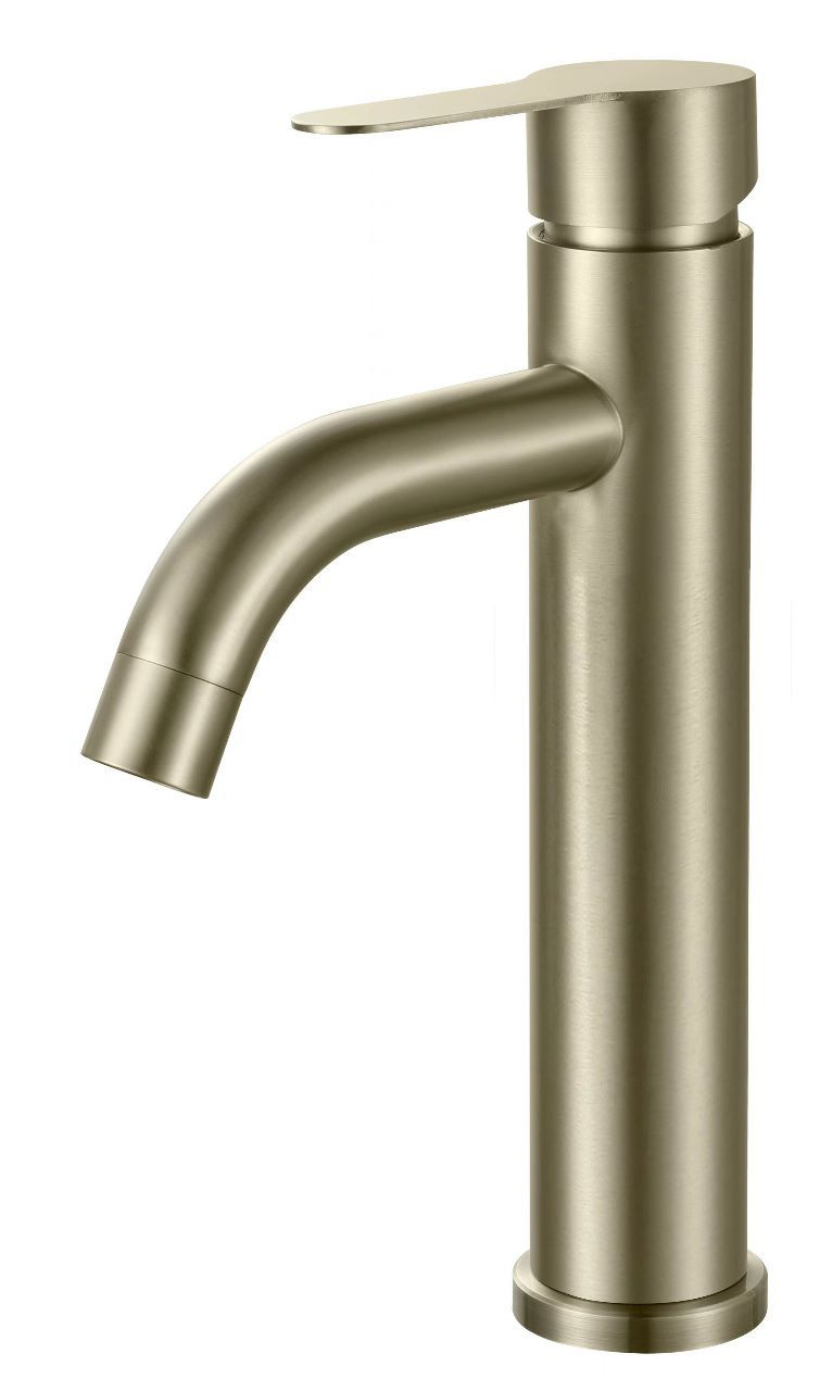 

Смеситель для раковины Fmark FS8211C матовое золото