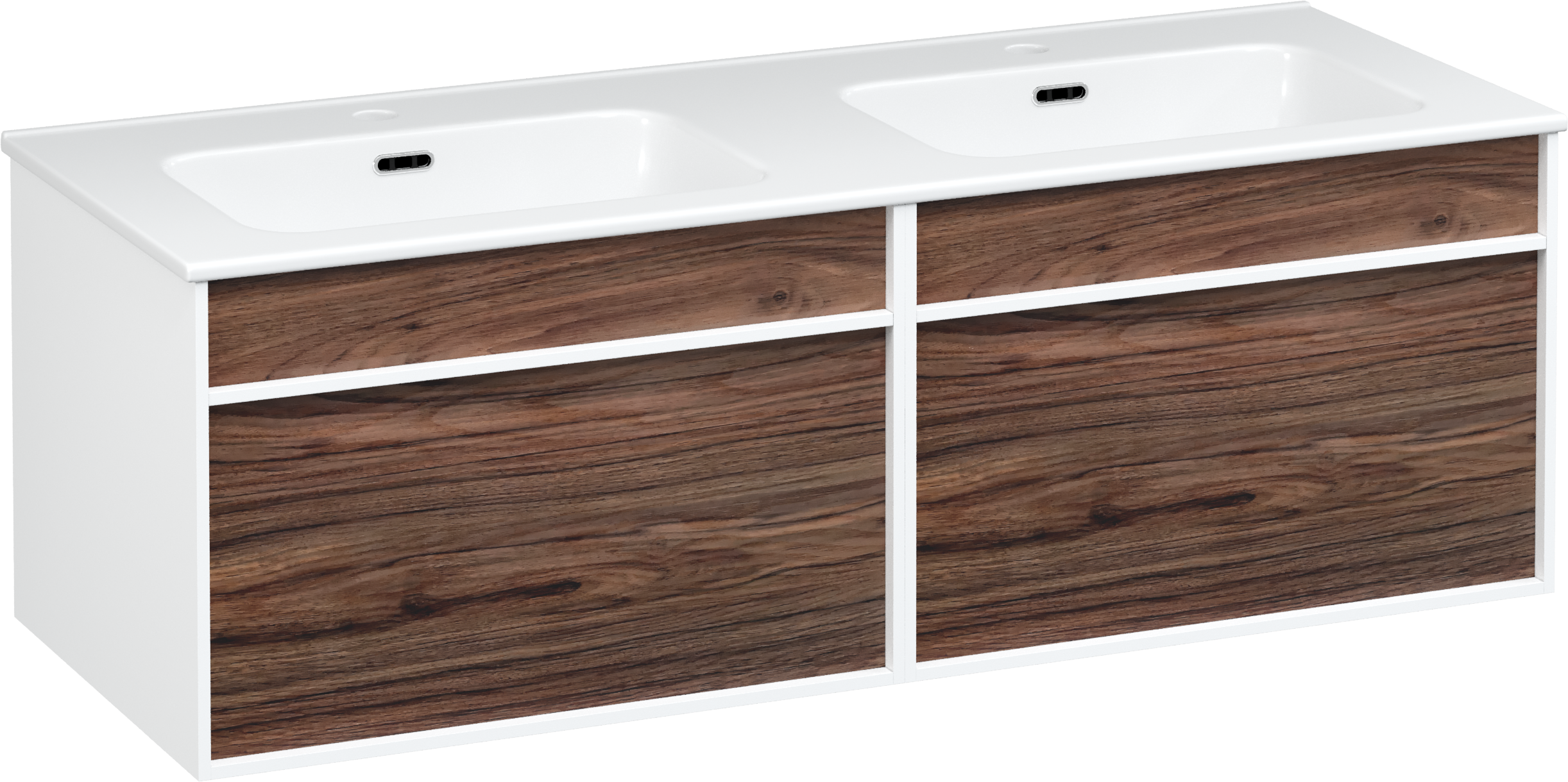 

Тумба с раковиной STWORKI Вестервик 120 орех каньон