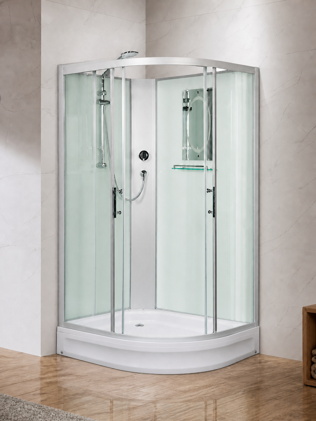 WW500 WERRA XL 12801 L Душевая кабина с поддоном