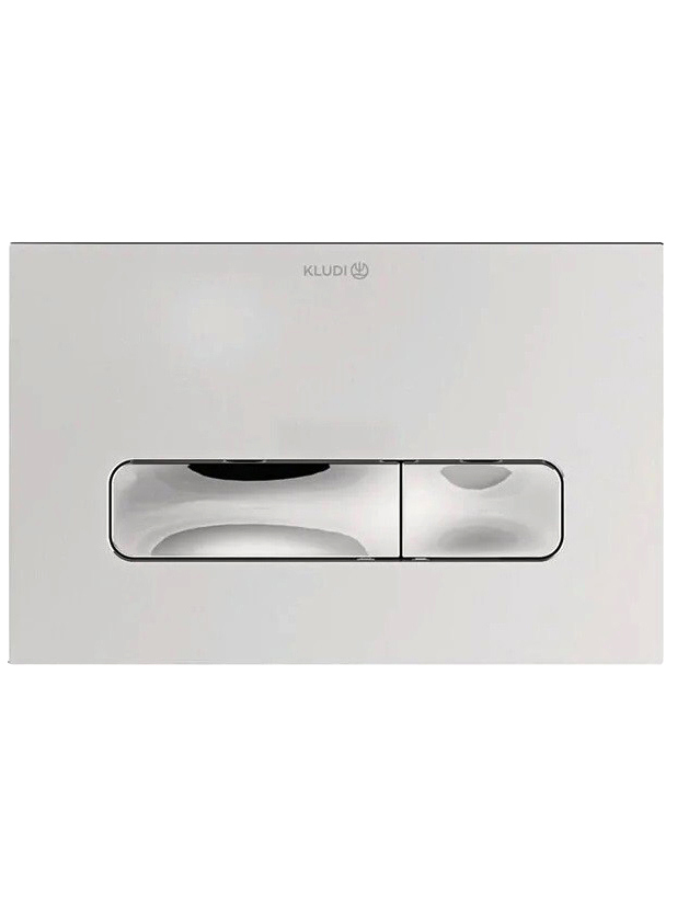 

Кнопка смыва для унитаза Kludi Unifix 30PP0105 пластик, цвет хром
