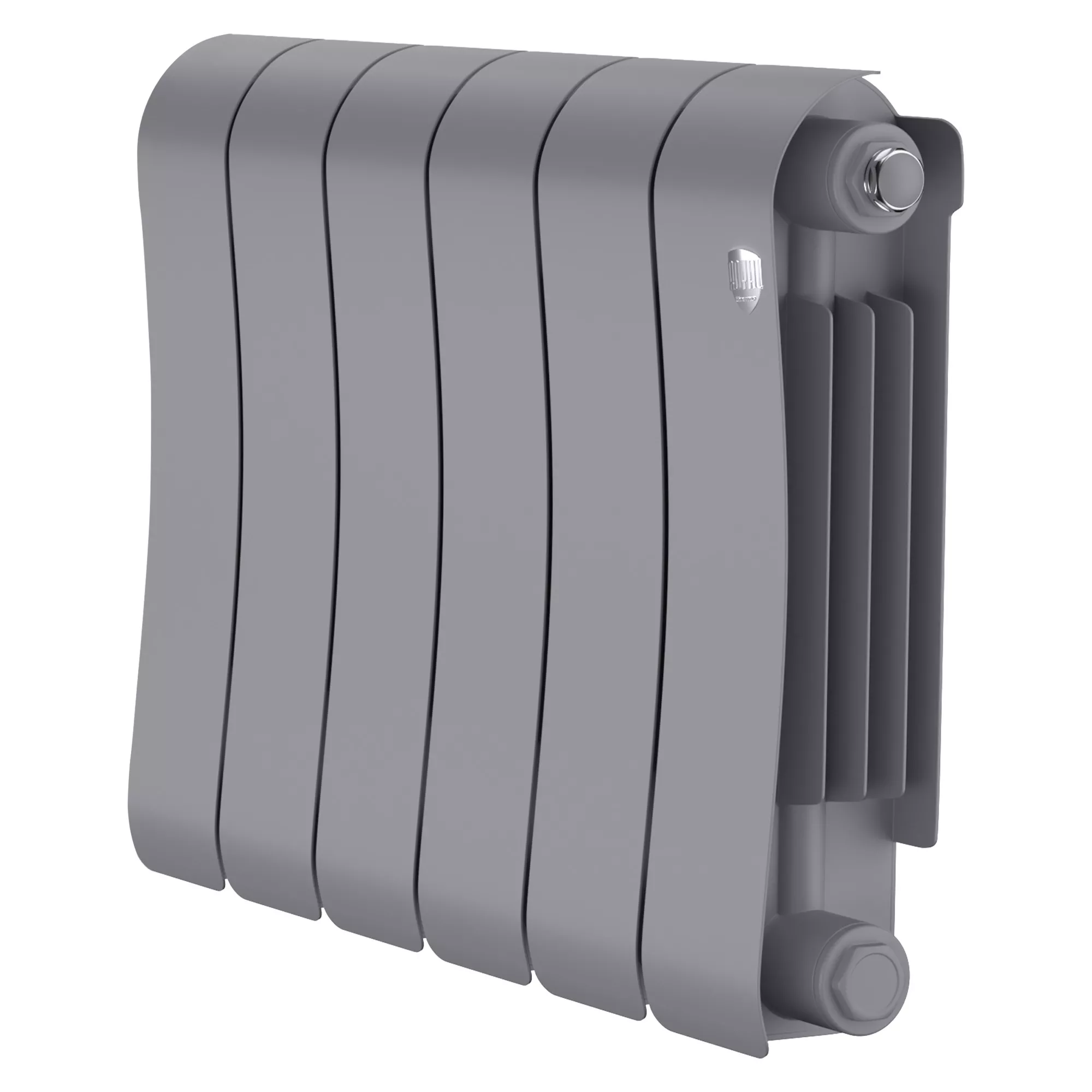 

Радиатор биметаллический Royal Thermo Infinity 300 Silver Satin - 6 секц.