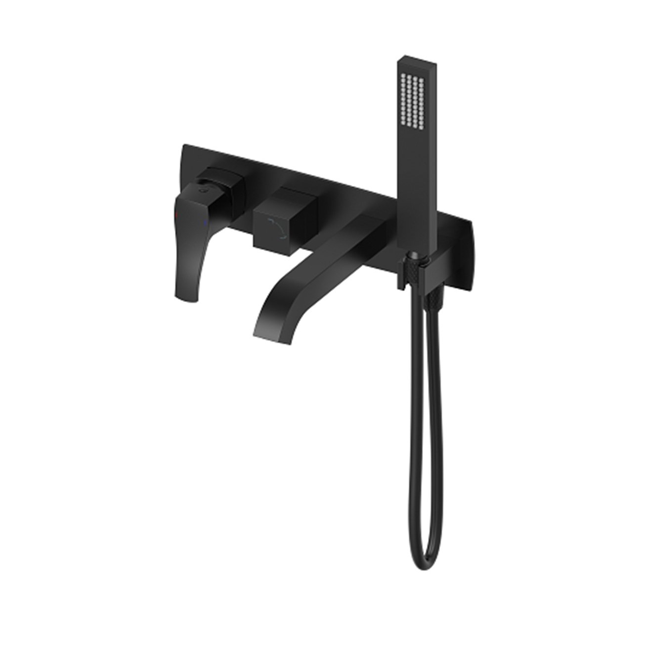 

Встраиваемый смеситель для душа и ванны Wonzon & Woghand Flex WW-88889072-MB С ВНУТРЕННЕЙ ЧАСТЬЮ, черный матовый