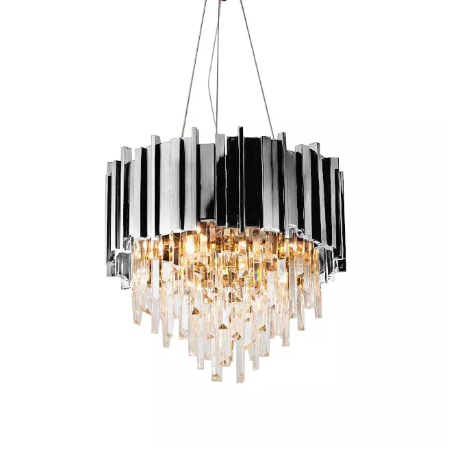 

Подвесная люстра Delight Collection Barclay A006-400 L4 chrome