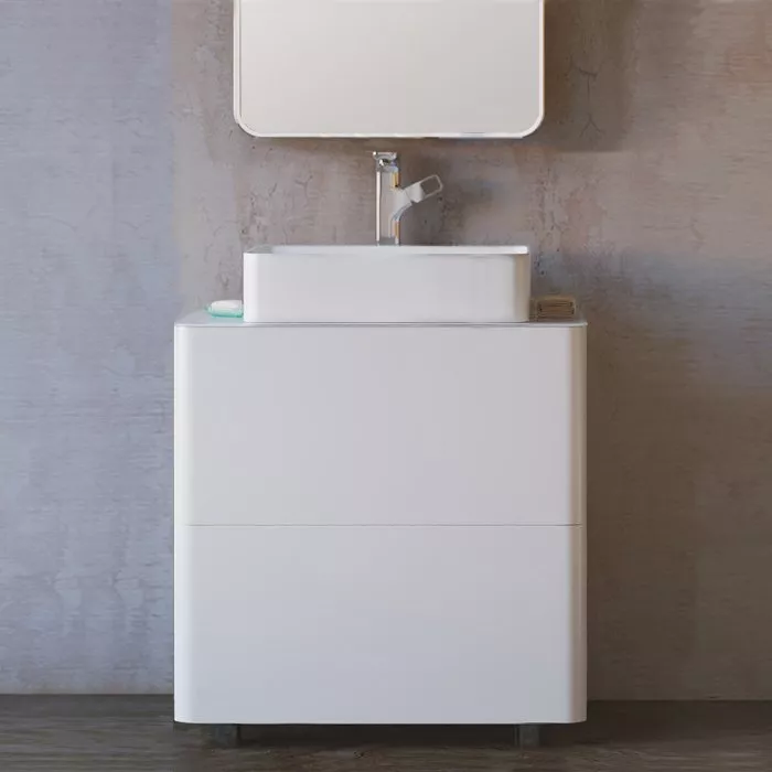 

Тумба с раковиной Raval Pure 65