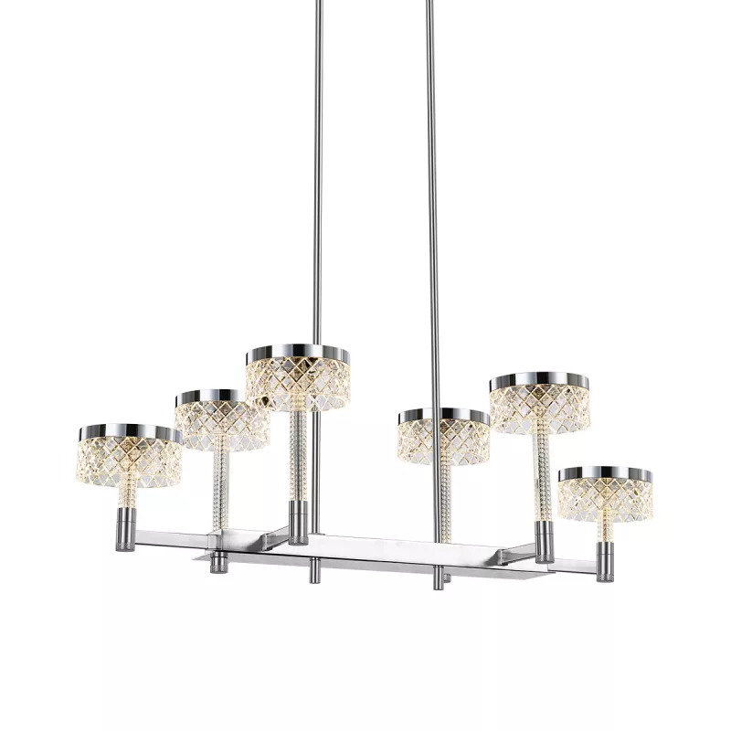 

Подвесная люстра Delight Collection MD21020075 MD21020075-6B chrome