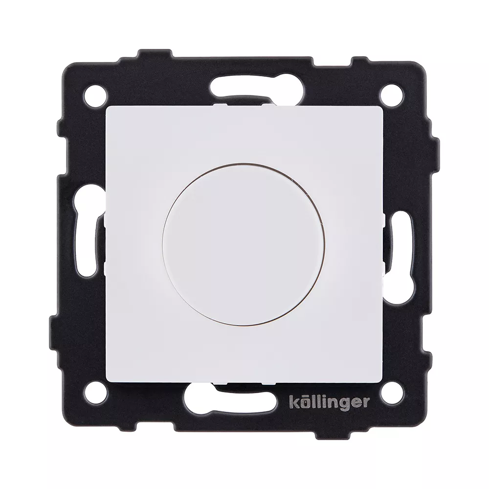 Светорегулятор для светодиодных ламп, проходной, 500W, белый матовый Kollinger REA-048WM для Aspekt, Eleganz, Reflex
